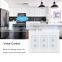 US standard Zigbee Tuya wifi remote control 6gangs 3way smart touch switch mobile phone voice timing