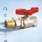 Dn 50 2 Pc Pn 16 Floating Brass Ball Valve For Gas