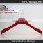 IMY-459 red velvet evening dress hanger for ladies