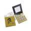 Custom Cruelty Free Personalized Makeup Powder Cardboard Packaging Eyeshadow-Palette With Mirror