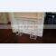 Console Table - Waterfall Edge With Greek Key Base wholesale acrylic tables