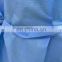 sterile medical isolation gown disposable blue SMS non woven uniforms
