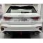 High quality car rear diffuser suitable for Audi A3 2021 2022 facelift RS3 rear diffuser appearance 100% fitment