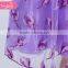 2015 new fashion purple satin bridesmaid dress