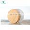 white candle lip balm frosted glass jars and containers in bulk wholesale