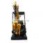 Towable mini retro excavator steel track