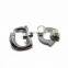 GuangDong Manufacture Nickel-free Bag Accessories Brand Logo Metal Letters for Leather Bags