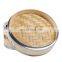 Eco Friendly Food Mini Bamboo Steamer Favors With Chopsticks Kitchen Dim Sum Bamboo Steamer With Stainless Steel Steamer