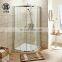 The simple shower room with high-end atmosphere has large space and is suitable for women