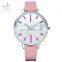 SHENGKE Luxury Ladies Watch Stainless Steel Caseback Leather Band Japan Quartz Movement Watches Custom Logo Watch OEM ODM K0060L