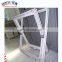Arched window with grill design/top hung ventilation glass window