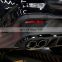Genuine Rear Diffuser For Benz GLE Class Coupe W167 C167 2020 Modified GLE63 AMG Style PP Material Rear Lip Diffuser Bumper Tips