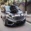 Genuine Front Rear Car Bumper For Benz V Class or Vito change to MBH Body Kits with Grille Side Skirt Wheel Arch Hood