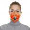 Custom blue 3 ply CE certified BFE 99% wholesale mouth covering disposable printed surgical face mask
