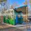 Luxury holiday prefabricated shipping container house framecad steel structure prefab villa house