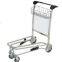 4 Wheels Aluminium Airport Hand Cart Baggage Trolley