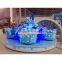 Guangdong Zhongshan Tai Le amusement small and medium-sized indoor and outdoor waterproof glass steel electric ocean love rotating coffee cup rotation revolution one automatic rotation