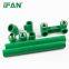 Ifan 20mm 30mm Customized PPR Plastic Green Pipe for Chilled Water System