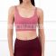 Customized Logo Yoga Bra Top Sportswear Women Fitness Wear Adjustable Shockproof Sports Bra Gym Active Wear Clothing