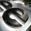 3D Brushed Stainless Steel Jeep Letters Backlit Acrylic Light Up Led Luminous Alphabet Letter Sign