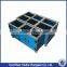 Color anodized sheet metal cabinet