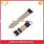 New Alligator Pattern leather watch band with stainless steel connector