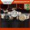New Arrival Water Resistant Day/Date Fashion Gold Plated Quartz Watch