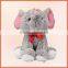 25cm High Quality Cute Elephant Stuffed Animal Toys Plush Elephant/Grey Elephan Toy