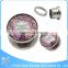 TP011184 New design rainbow anodized ear plug dangle dream catcher body jewelry