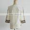 Customized fashion v-neck indian embroider blouses women clothes sexy                        
                                                                                Supplier's Choice