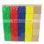 Preschool Educational Teaching Aids Wooden Toy 25pcs Cubes With Tray Education Sets