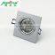 Matt white aluminium die-casting recessed GU10 MR16 lighting fixture