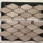 China Grey Wood Grain Mosaic,Rectangle Mosaic Tile