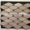 Wood Light Grain Marble Mosaic Tile