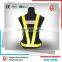 Cheap high visibility breathable construction reflective strips mesh safety vest