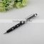 TCR-04 2015 best selling crystal stylus pen with flower , Promotional touch pen