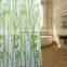 Hot Sale Green Bamboo Natural Landscape Design Bathroom Shower Curtain Fabric 12 Hooks56683 Bamboo Natural Landscape HYUK