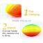 Hot selling balls Full color PU Stress football with shrink wrap