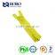 RORO141031 No.5 yellow plastic two-way open-end zipper for bag