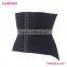 Black 7 Steel Boned Support Latex Corset Women Waist Trainer