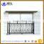 Customized Ornamental aluminum Fence stainless handrail, matching window are available