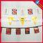 advertisiting custom size decorative triangle flags