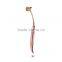 Hot!!! Plating Handle Synthetic Hair Mermaid Single Makeup Brushes
