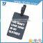 Yite Latest products soft pvc luggage tag made in China