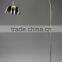 Marble base and stain nickel iron floor lamps/light for decorative