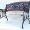 Patio Classic Wooden and Cast Iron Garden Bench