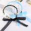 New Design Simulated Pearls Wave Bands Beautiful Lace Bows Hair Bands Headbands for Girls Headwear Hair Accessories for Women