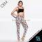 Latest Design Triangle Gothic Print Yoga Leggings