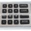 Polymer keypad with excellent tactile feeling