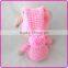 Wholesale handmade crochet stuffed animal toys knitted baby stuffed toys